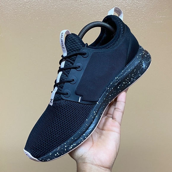 KURU Atom Jet Black-Misty Lilac Women’s Running Sneakers 10.5 Medium - Picture 7 of 17